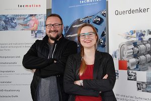 Franziska Werner und Mirko Claus, Vorfreude auf die Firmenkontaktmesse 2019 der Hochschule Merseburg