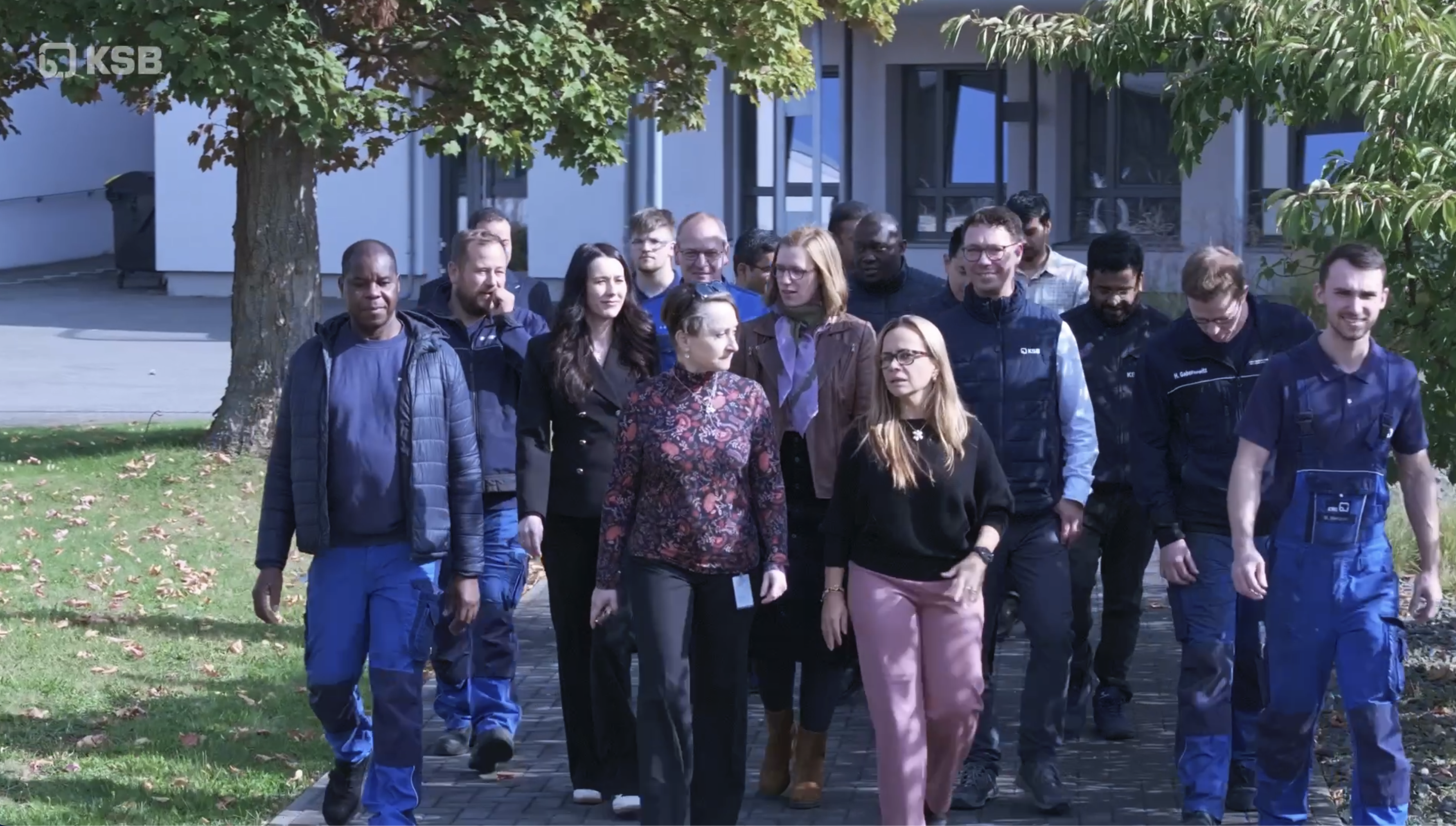 KSB Werk Halle Imagefilm, Mitarbeiter KSB Werk Halle